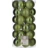 Набор шаров HOUSE OF SEASONS, 30 шт., ø 6 см, зеленый 85626